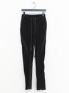 OUDE WAAG 25 autumn and winter washed elastic stitching flared pants OW-OW-25AW-PT07C1BL900-HEI black